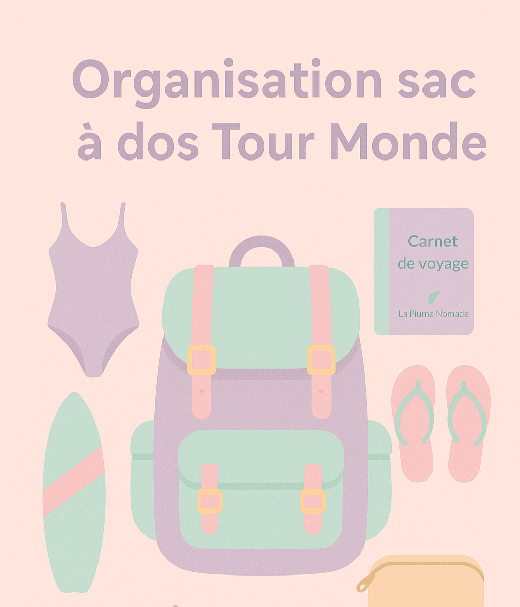 Sac à dos tour du monde : les indispensables à avoir